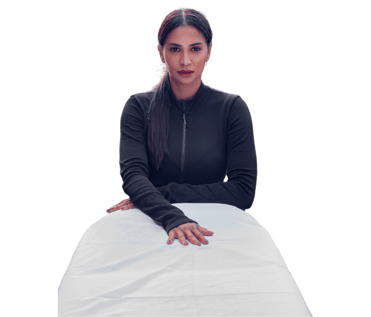 Déborah Ferreira — massagem pós-operatória